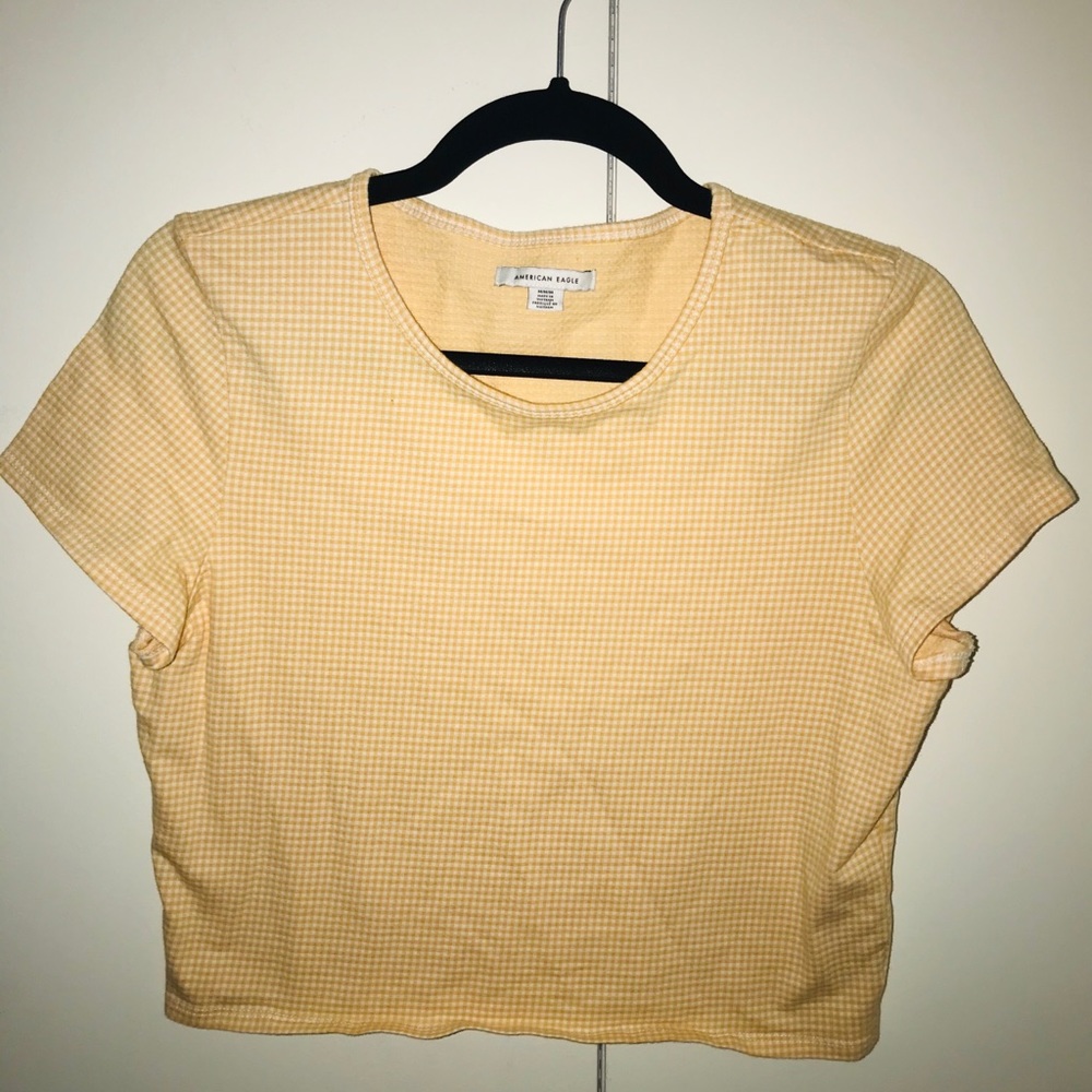 American Eagle Plaid Baby T-Shirt